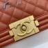 Chanel Boy bag brown 20CM CB343336211090 